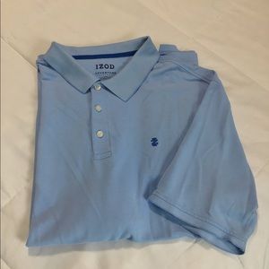 Men’s short sleeve Izod, blue 3XLT